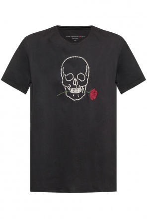 T-shirt with an embroidered pattern, zdjęcie 1 T-shirt with an embroidered pattern od John Varvatos